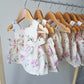 Baby Girls Amelia Floral Cotton Top and Bloomer 2 Piece Set (Design in Australia)