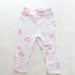 Girls Aerin Pink Petal Cotton Jersey Leggings (Limited Edition Print) Up To 5T