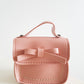 Girls Mini Mindy Pink Bow PU Leather Cross Body and Shoulder Bag
